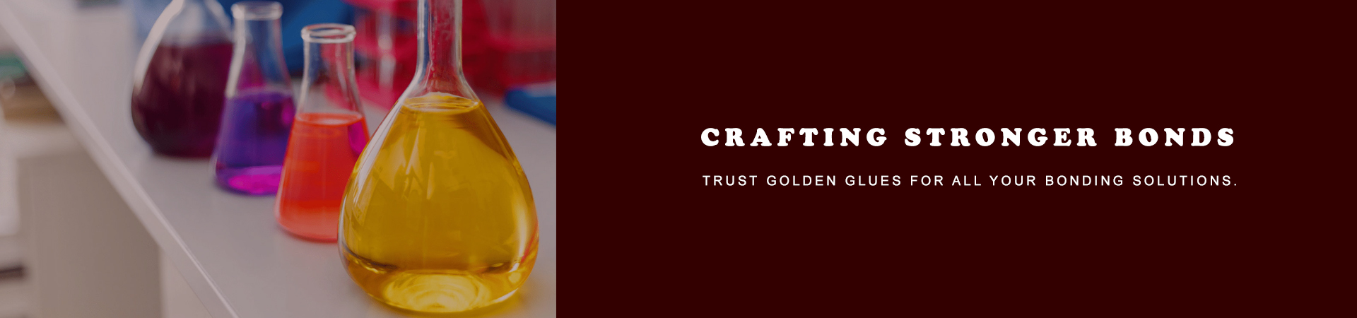 Golden Glues' advanced manufacturing plant producing synthetic resins and adhesives.